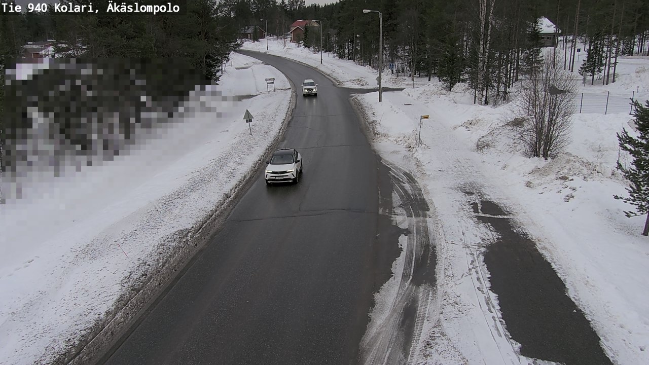 Weather Camera Image Road 940 Kolari, Äkäslompolo, Kolari, Lappi