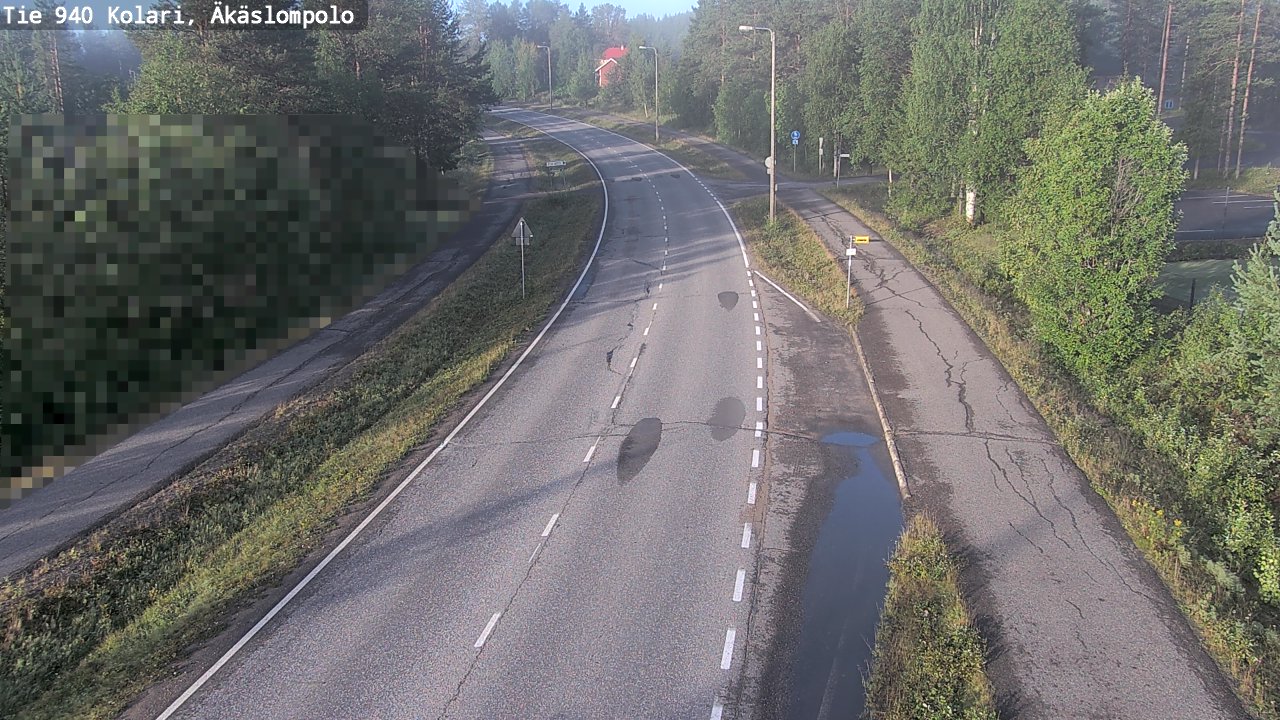 Kelikamerat Kuva Tie 940 Kolari, Äkäslompolo, Kolari, Lappi