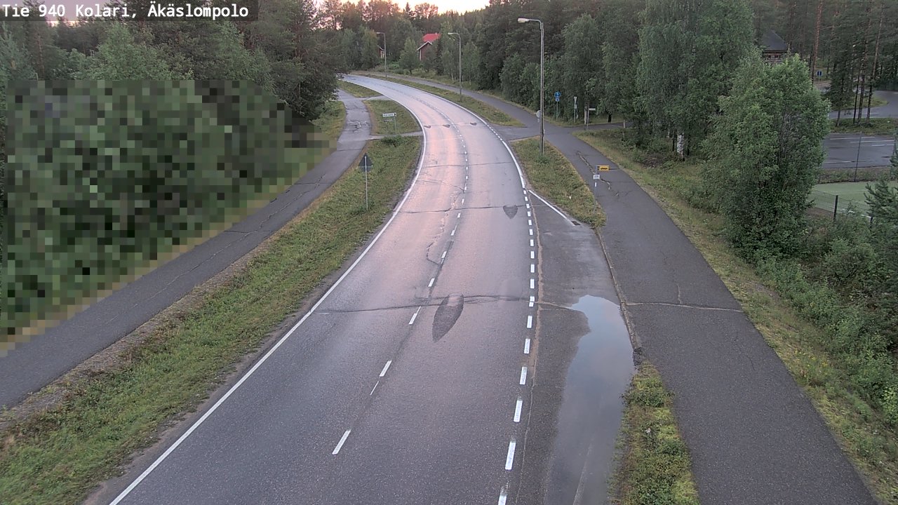 Kelikamerat Kuva Tie 940 Kolari, Äkäslompolo, Kolari, Lappi