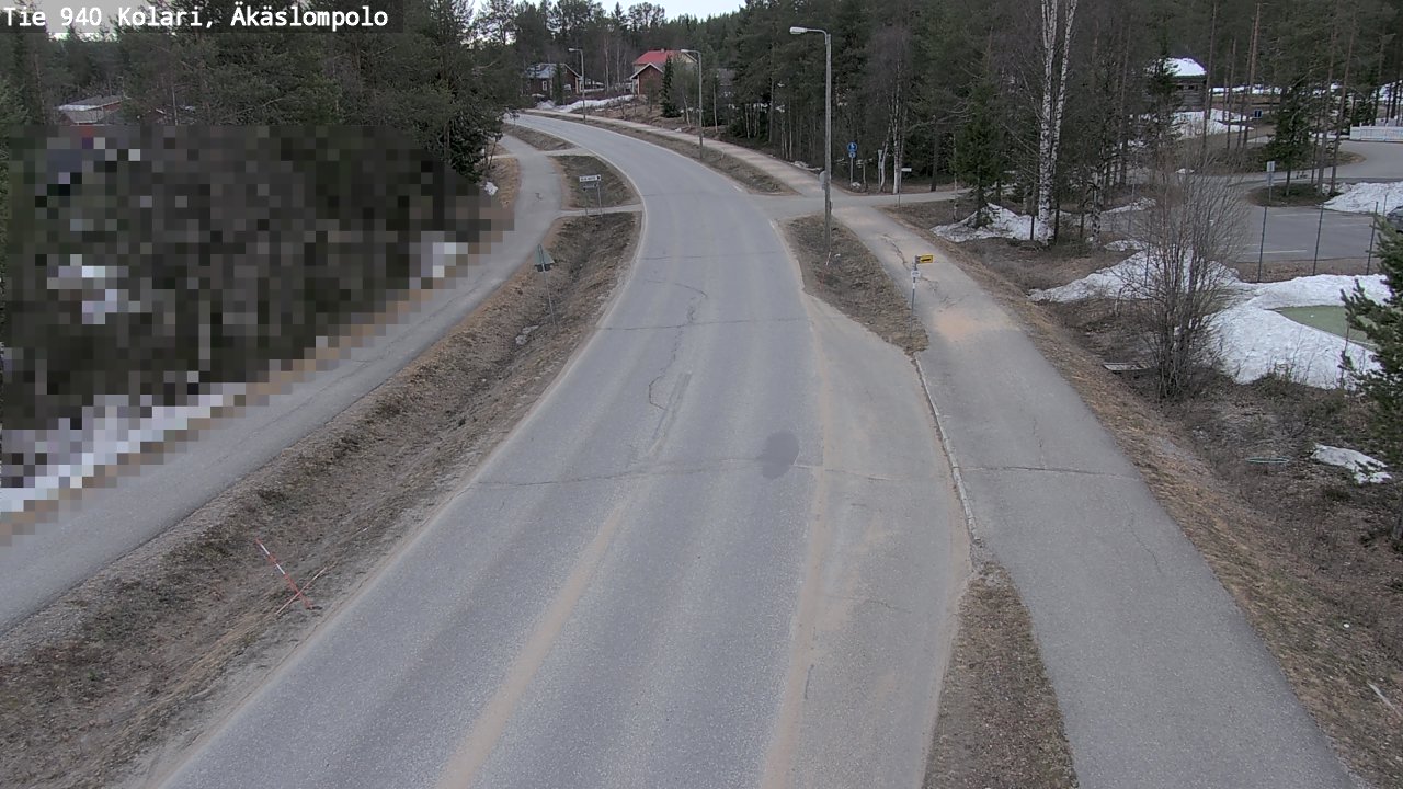 Kelikamerat Kuva Tie 940 Kolari, Äkäslompolo, Kolari, Lappi