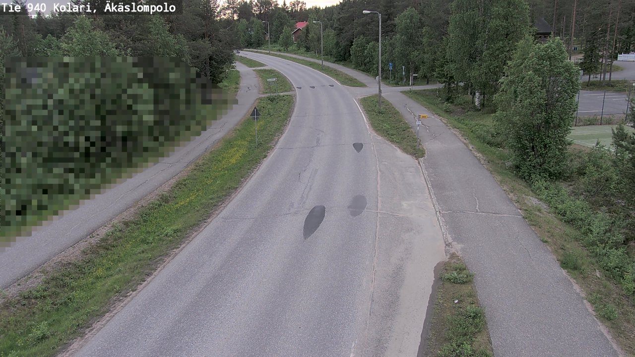 Kelikamerat Kuva Tie 940 Kolari, Äkäslompolo, Kolari, Lappi