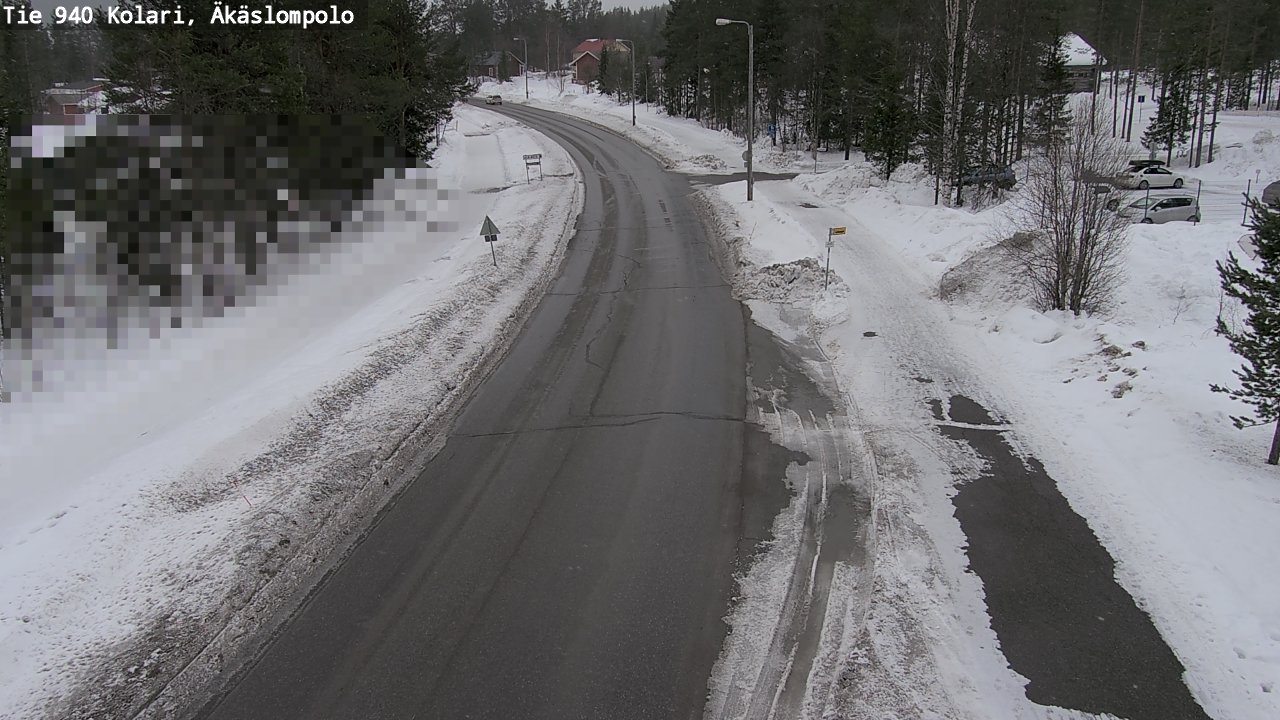 Kelikamerat Kuva Tie 940 Kolari, Äkäslompolo, Kolari, Lappi