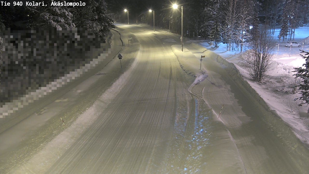 Kelikamerat Kuva Tie 940 Kolari, Äkäslompolo, Kolari, Lappi