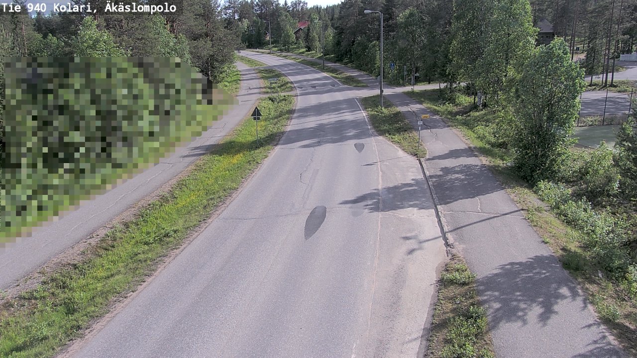 Kelikamerat Kuva Tie 940 Kolari, Äkäslompolo, Kolari, Lappi