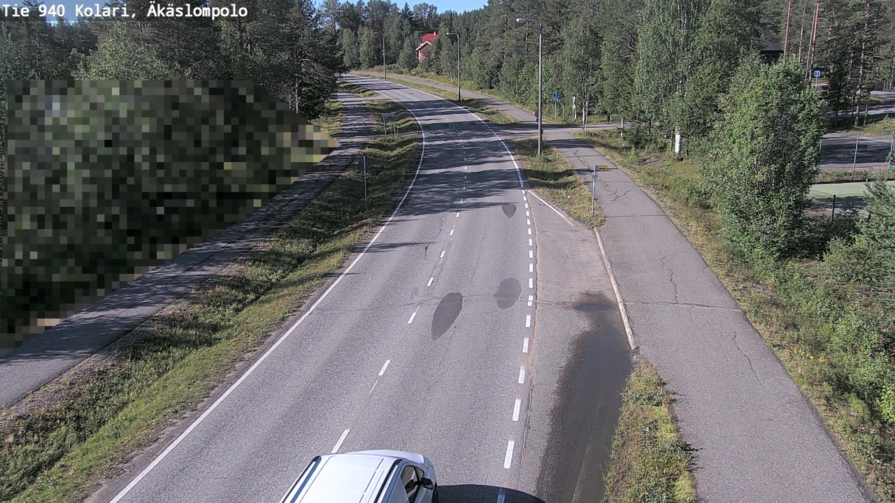 Weather Camera Image Road 940 Kolari, Äkäslompolo, Kolari, Lappi