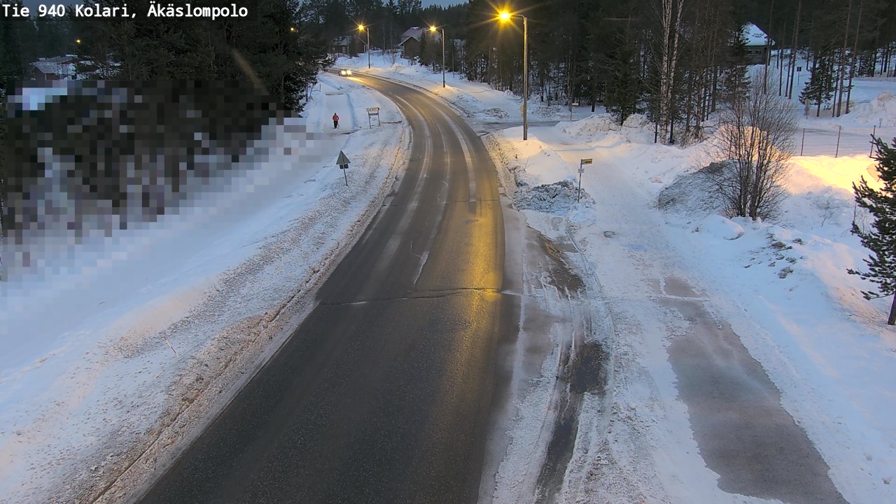 Kelikamerat Kuva Tie 940 Kolari, Äkäslompolo, Kolari, Lappi