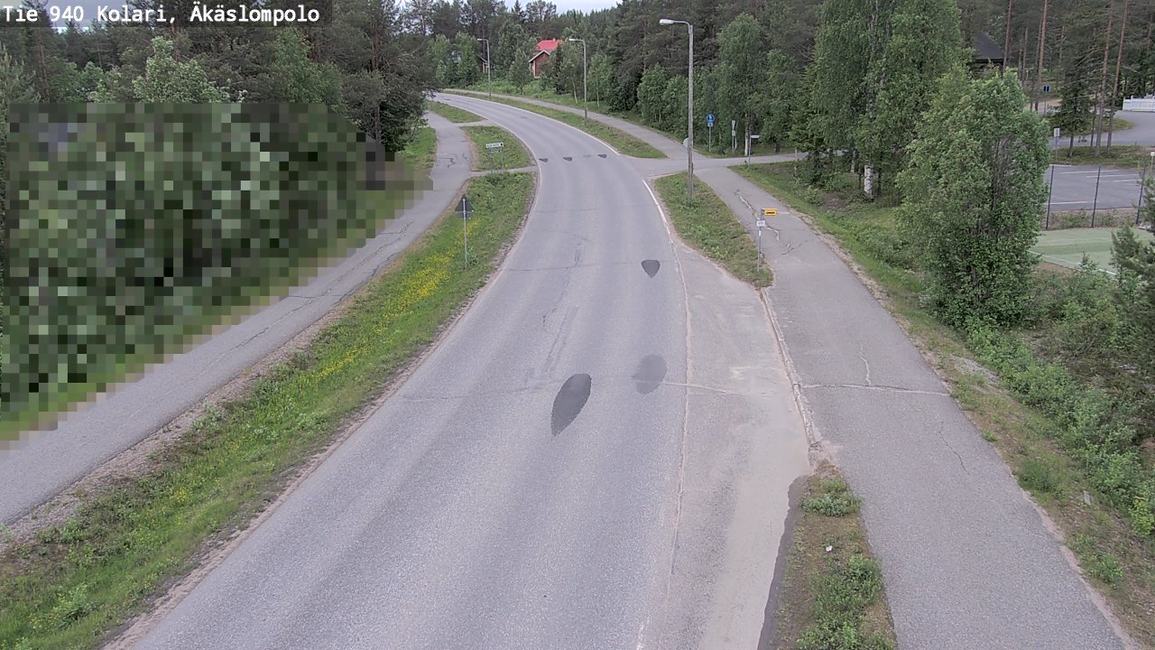 Kelikamerat Kuva Tie 940 Kolari, Äkäslompolo, Kolari, Lappi