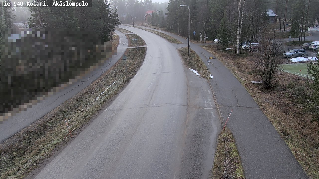 Kelikamerat Kuva Tie 940 Kolari, Äkäslompolo, Kolari, Lappi