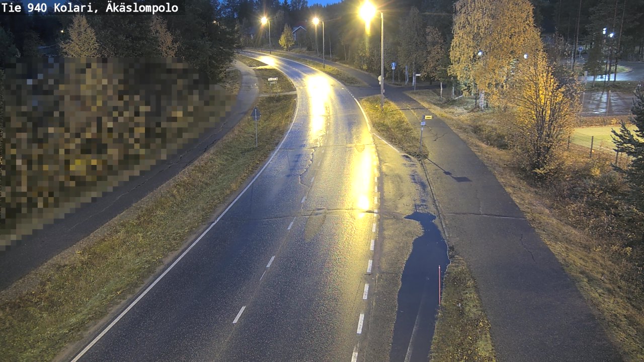 Kelikamerat Kuva Tie 940 Kolari, Äkäslompolo, Kolari, Lappi