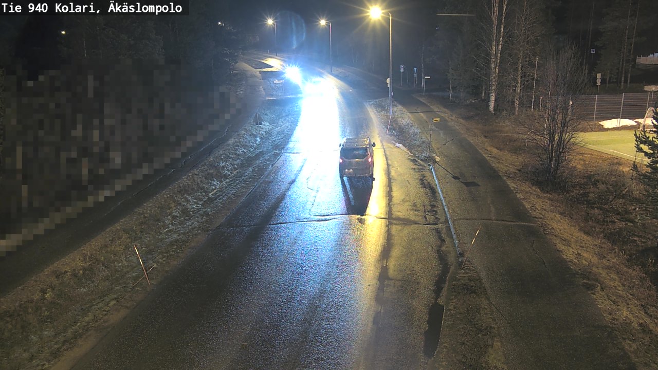 Kelikamerat Kuva Tie 940 Kolari, Äkäslompolo, Kolari, Lappi
