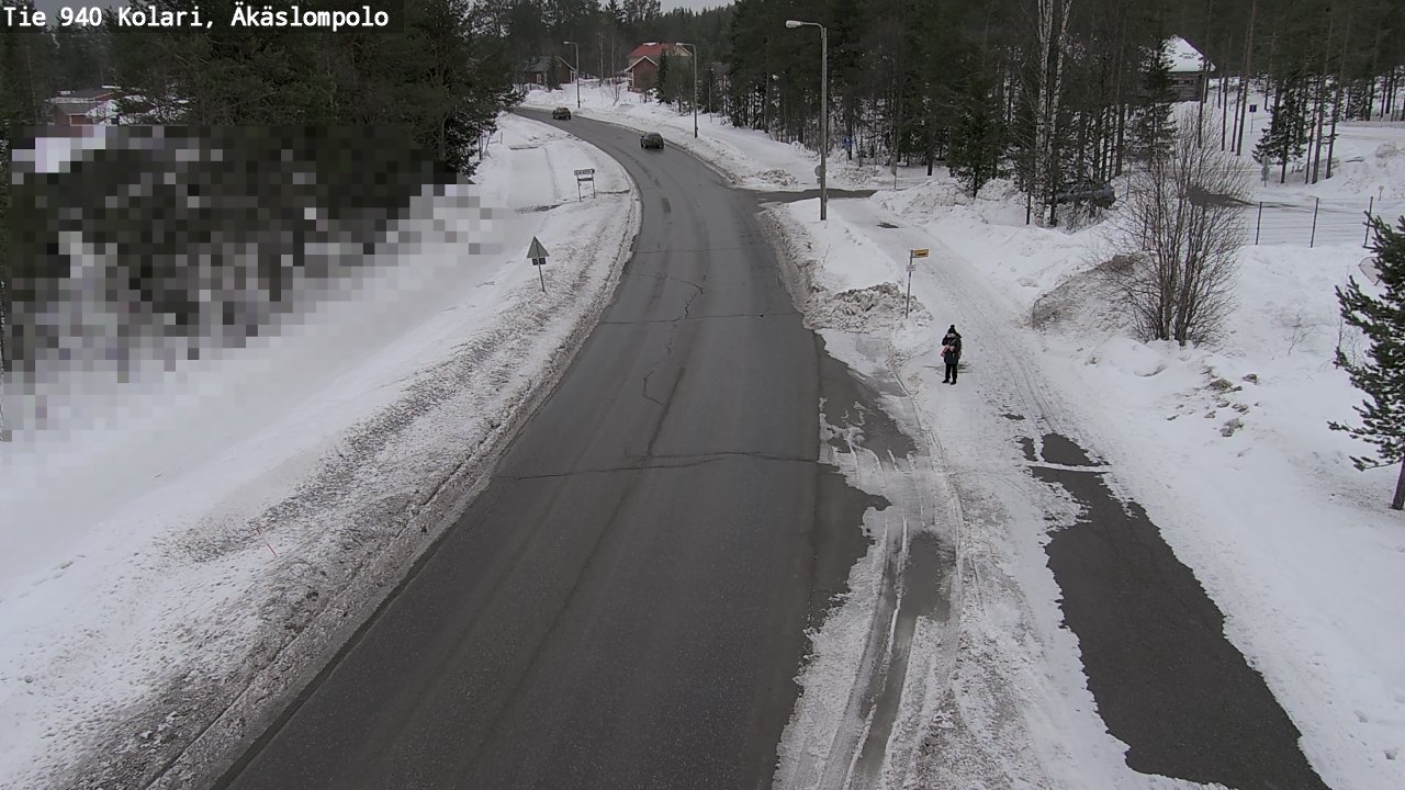 Kelikamerat Kuva Tie 940 Kolari, Äkäslompolo, Kolari, Lappi