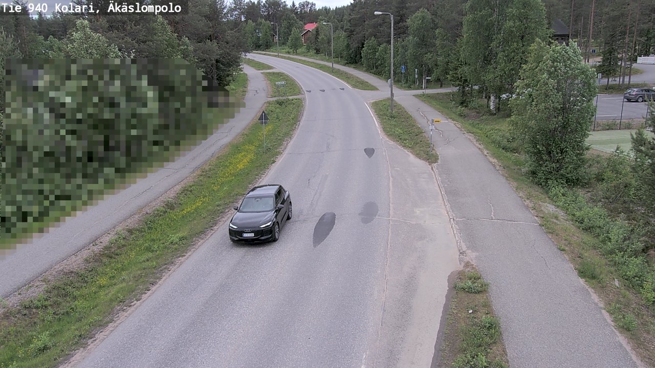 Weather Camera Image Väg 940 Kolari, Äkäslompolo, Kolari, Lappi