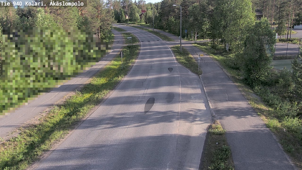 Kelikamerat Kuva Tie 940 Kolari, Äkäslompolo, Kolari, Lappi