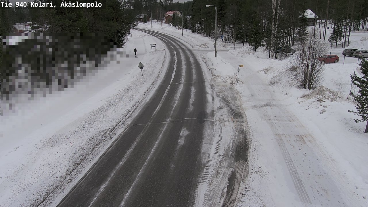 Kelikamerat Kuva Tie 940 Kolari, Äkäslompolo, Kolari, Lappi