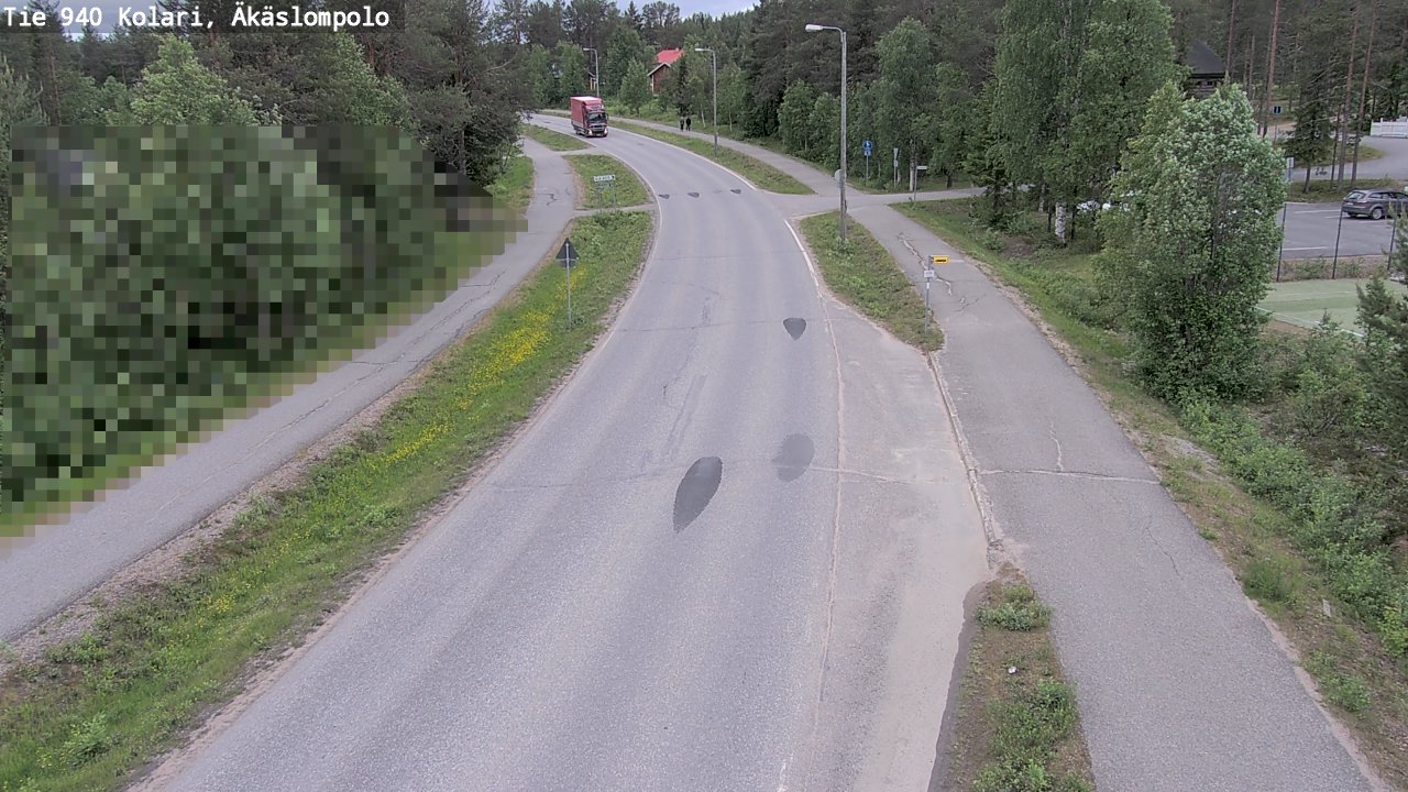 Weather Camera Image Road 940 Kolari, Äkäslompolo, Kolari, Lappi