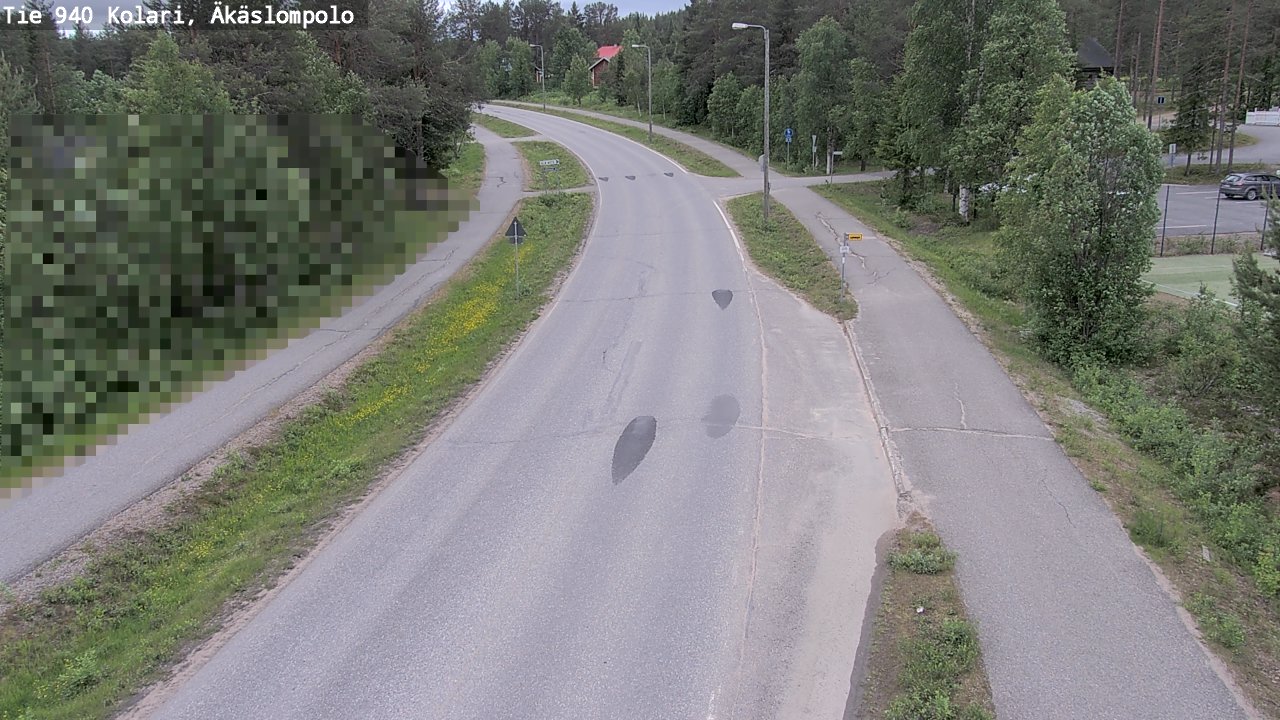 Weather Camera Image Väg 940 Kolari, Äkäslompolo, Kolari, Lappi