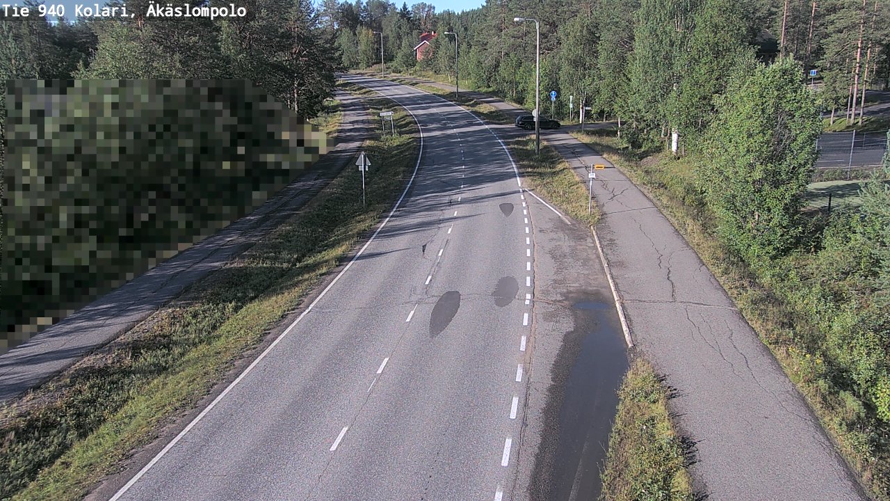 Weather Camera Image Road 940 Kolari, Äkäslompolo, Kolari, Lappi