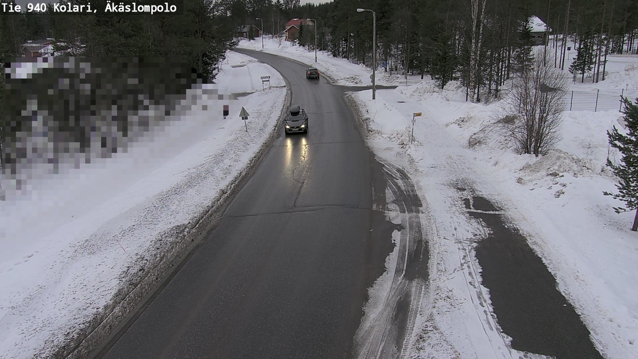 Weather Camera Image Road 940 Kolari, Äkäslompolo, Kolari, Lappi