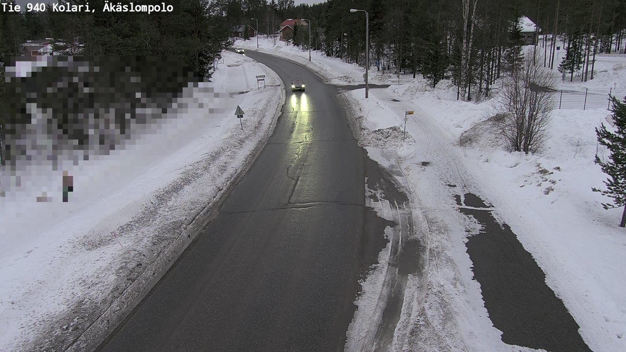 Kelikamerat Kuva Tie 940 Kolari, Äkäslompolo, Kolari, Lappi