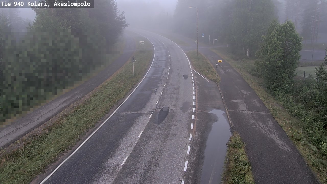 Kelikamerat Kuva Tie 940 Kolari, Äkäslompolo, Kolari, Lappi