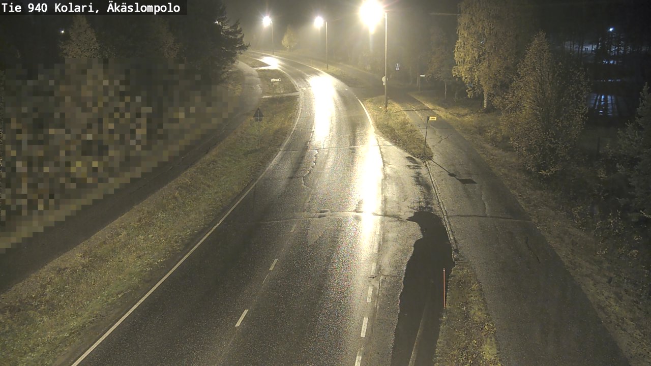 Kelikamerat Kuva Tie 940 Kolari, Äkäslompolo, Kolari, Lappi