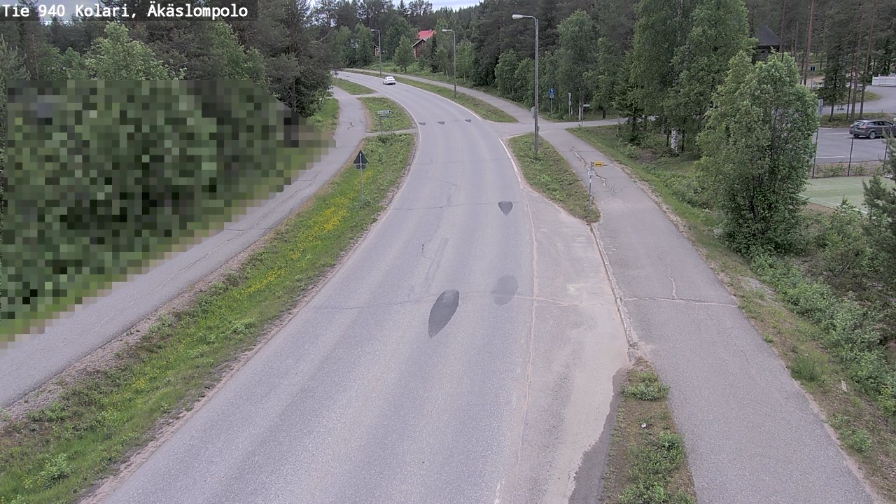 Kelikamerat Kuva Tie 940 Kolari, Äkäslompolo, Kolari, Lappi