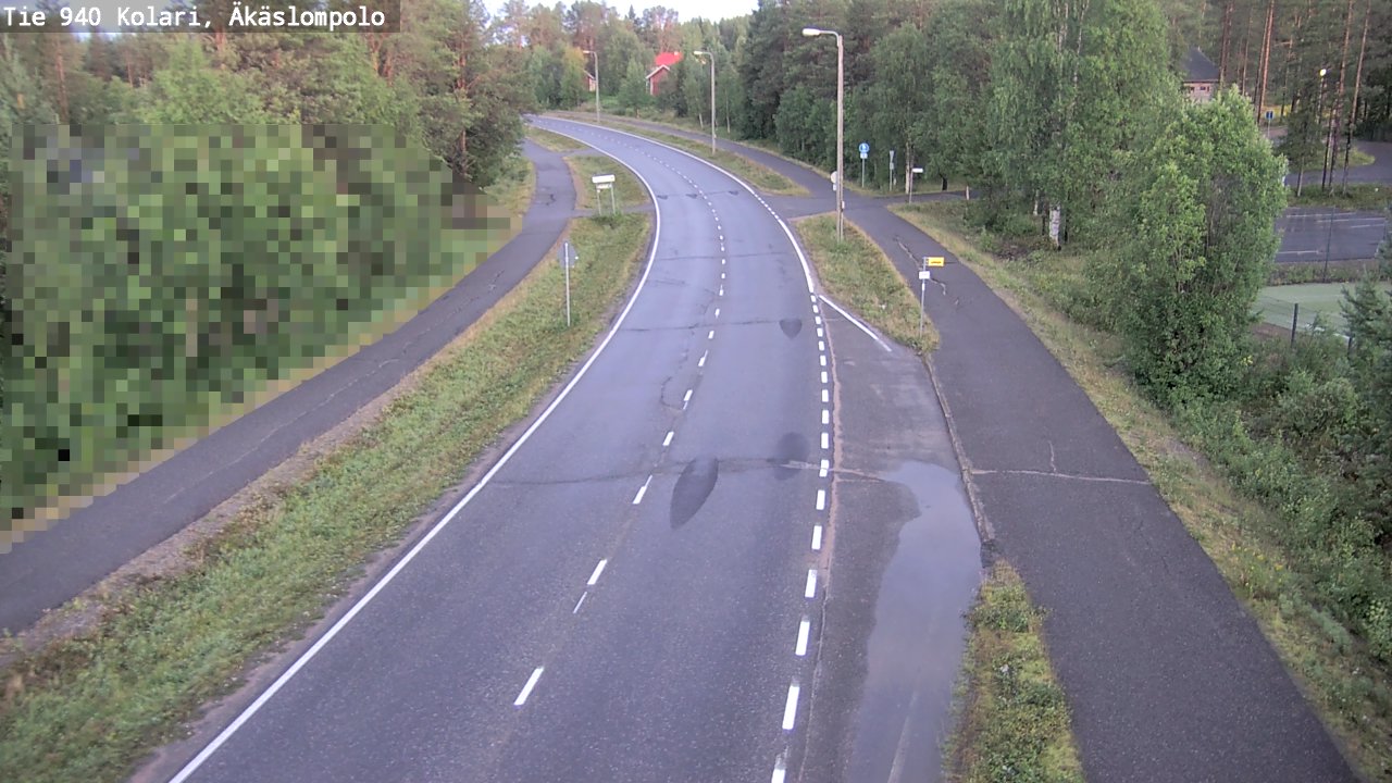 Kelikamerat Kuva Tie 940 Kolari, Äkäslompolo, Kolari, Lappi