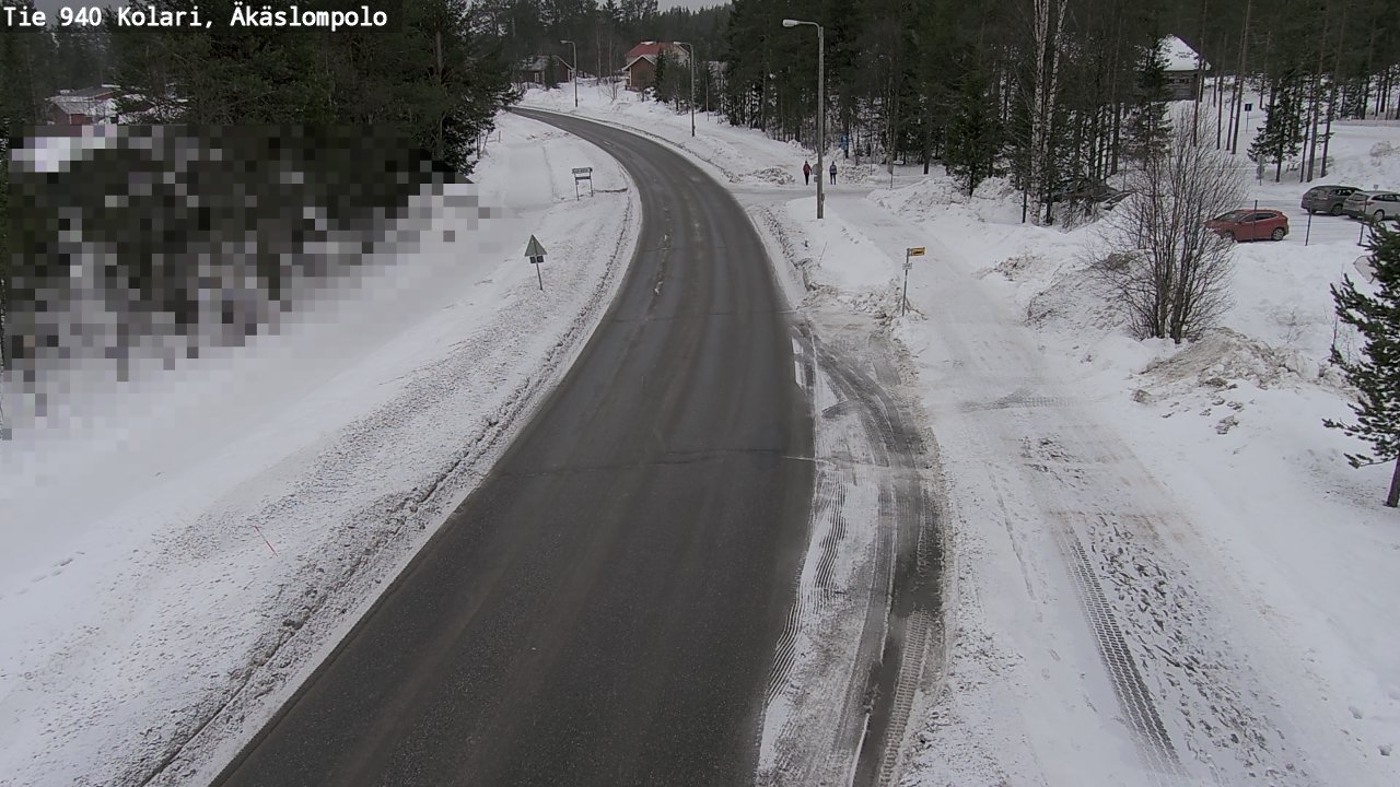 Kelikamerat Kuva Tie 940 Kolari, Äkäslompolo, Kolari, Lappi