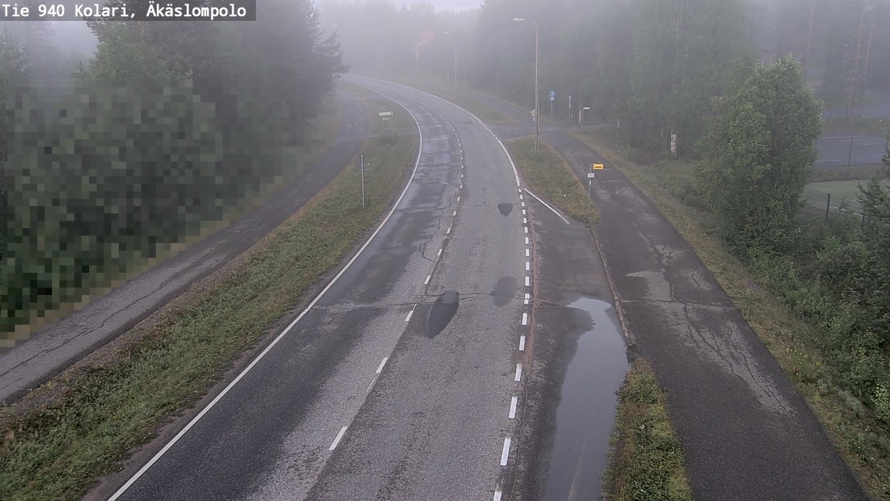 Kelikamerat Kuva Tie 940 Kolari, Äkäslompolo, Kolari, Lappi