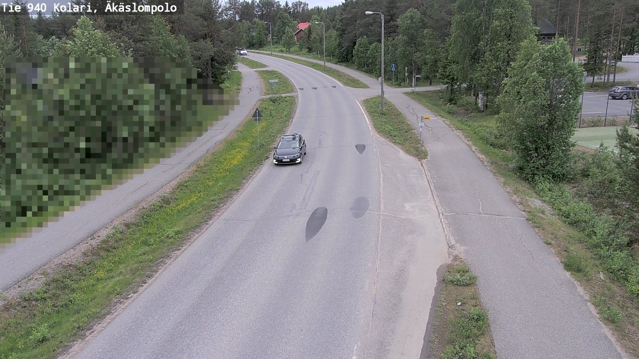 Kelikamerat Kuva Tie 940 Kolari, Äkäslompolo, Kolari, Lappi