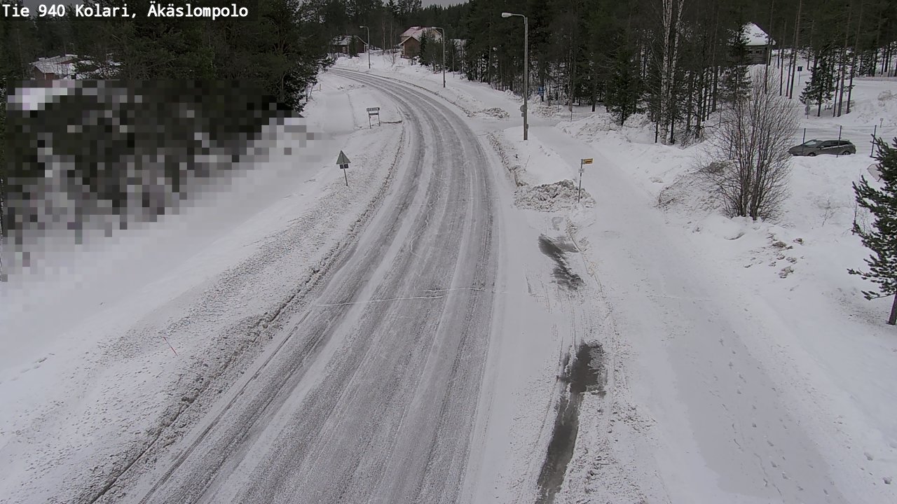 Kelikamerat Kuva Tie 940 Kolari, Äkäslompolo, Kolari, Lappi