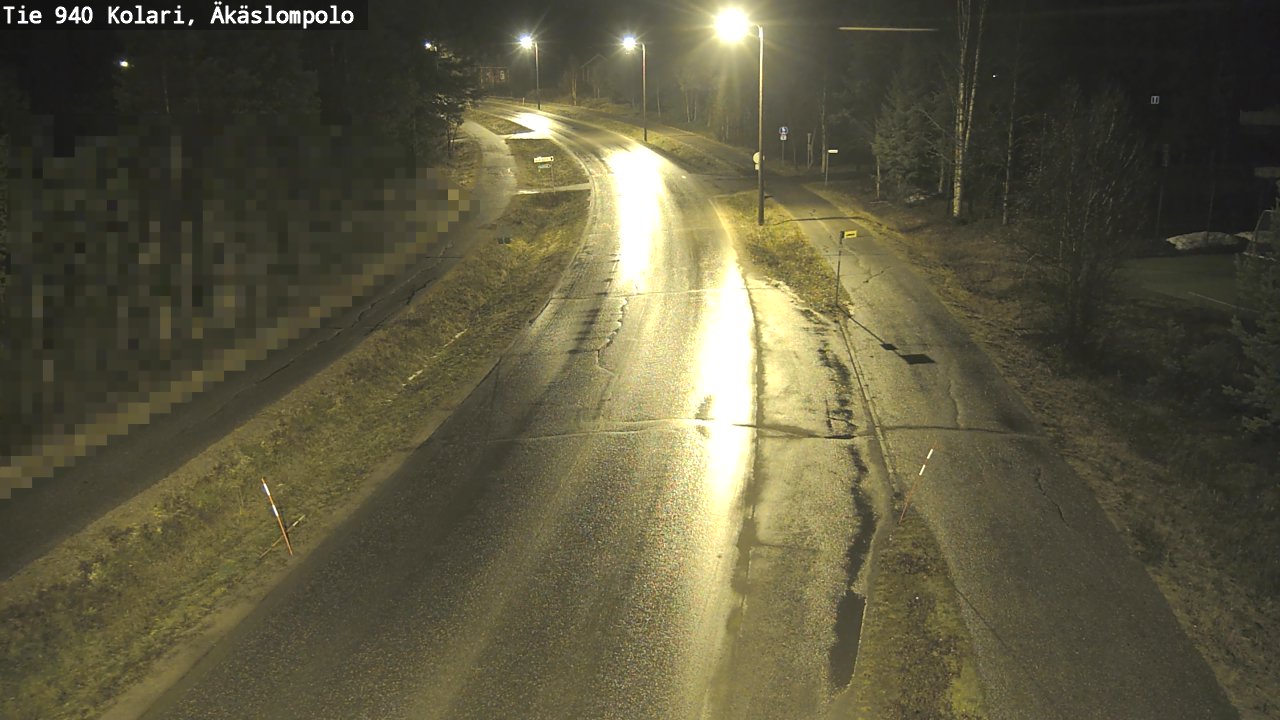 Kelikamerat Kuva Tie 940 Kolari, Äkäslompolo, Kolari, Lappi