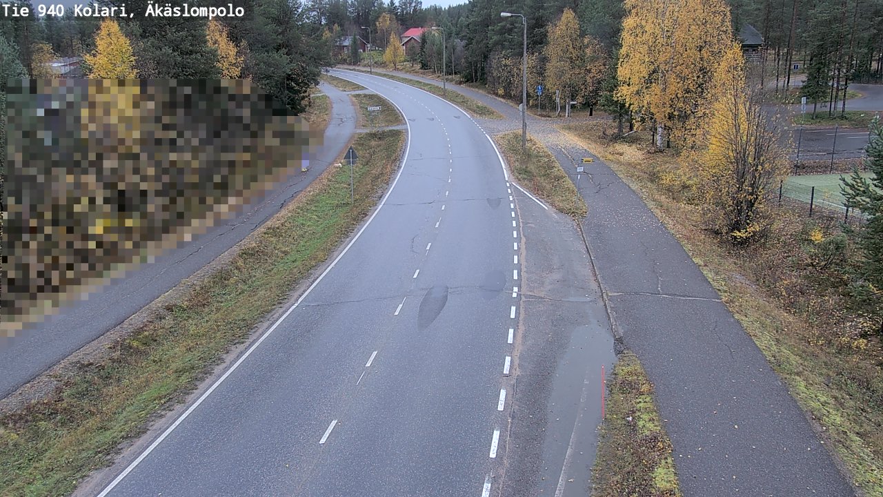 Weather Camera Image Road 940 Kolari, Äkäslompolo, Kolari, Lappi
