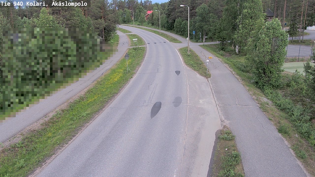 Kelikamerat Kuva Tie 940 Kolari, Äkäslompolo, Kolari, Lappi