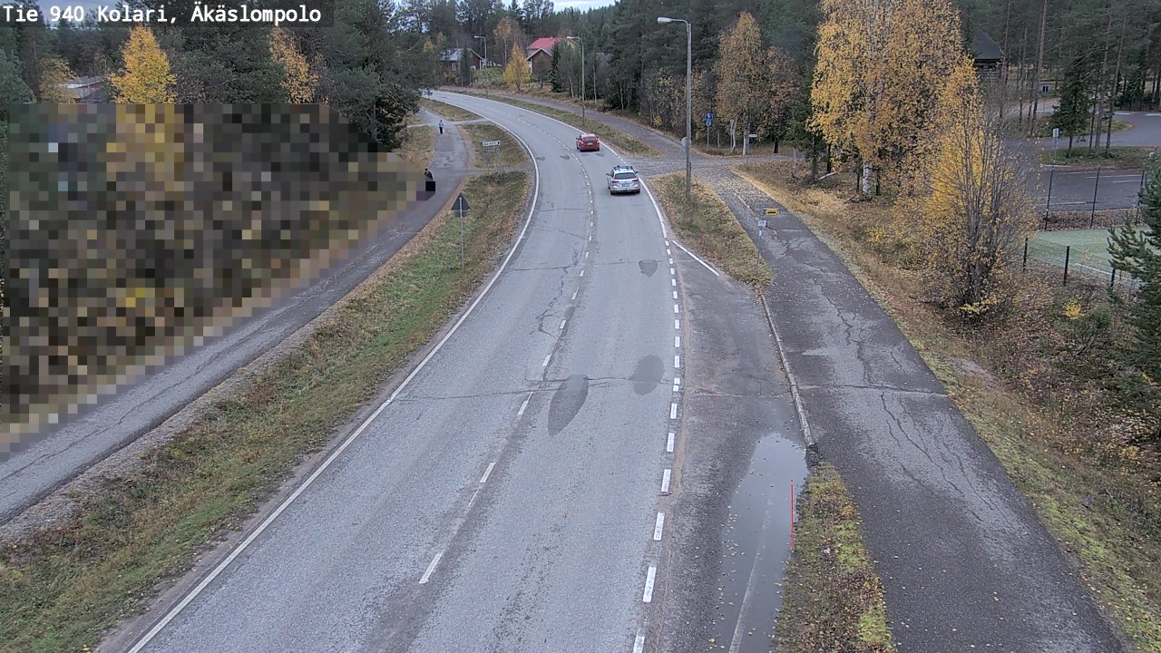 Weather Camera Image Väg 940 Kolari, Äkäslompolo, Kolari, Lappi