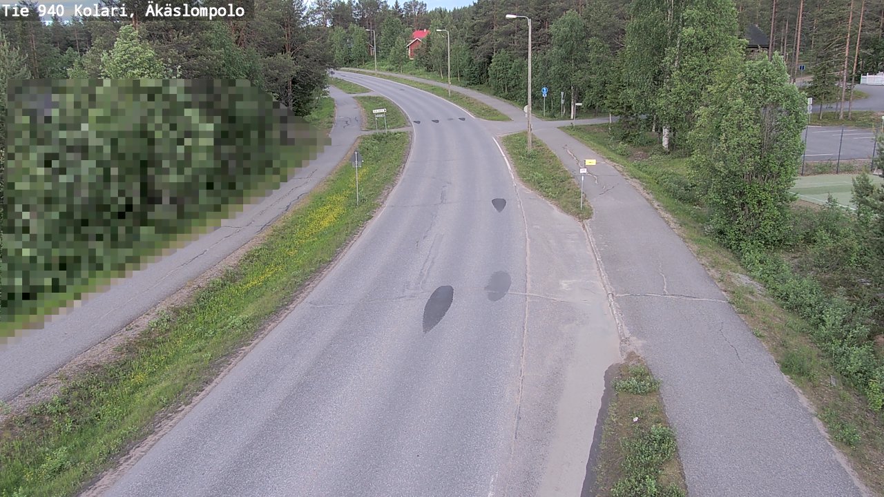 Kelikamerat Kuva Tie 940 Kolari, Äkäslompolo, Kolari, Lappi