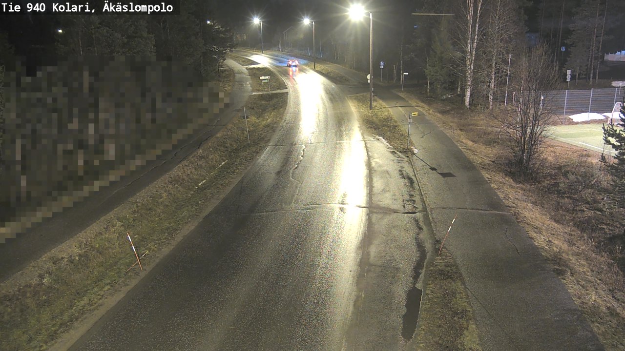 Kelikamerat Kuva Tie 940 Kolari, Äkäslompolo, Kolari, Lappi