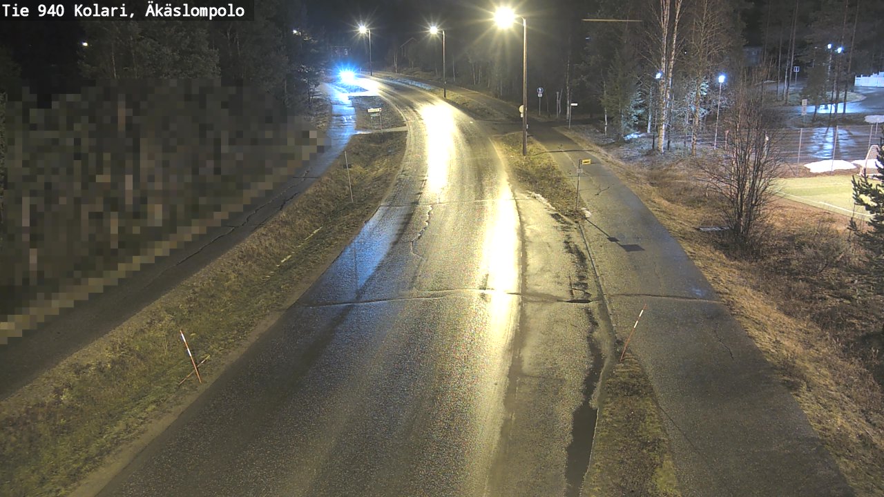 Kelikamerat Kuva Tie 940 Kolari, Äkäslompolo, Kolari, Lappi