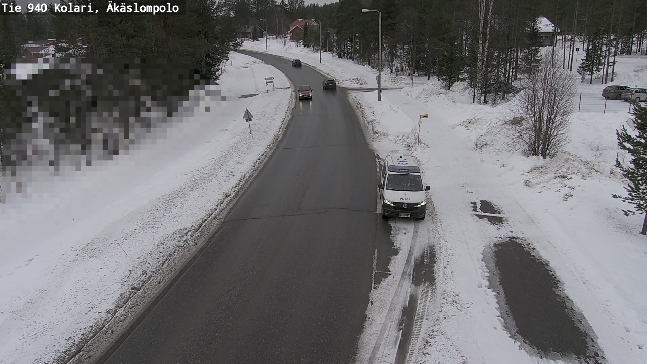Weather Camera Image Road 940 Kolari, Äkäslompolo, Kolari, Lappi