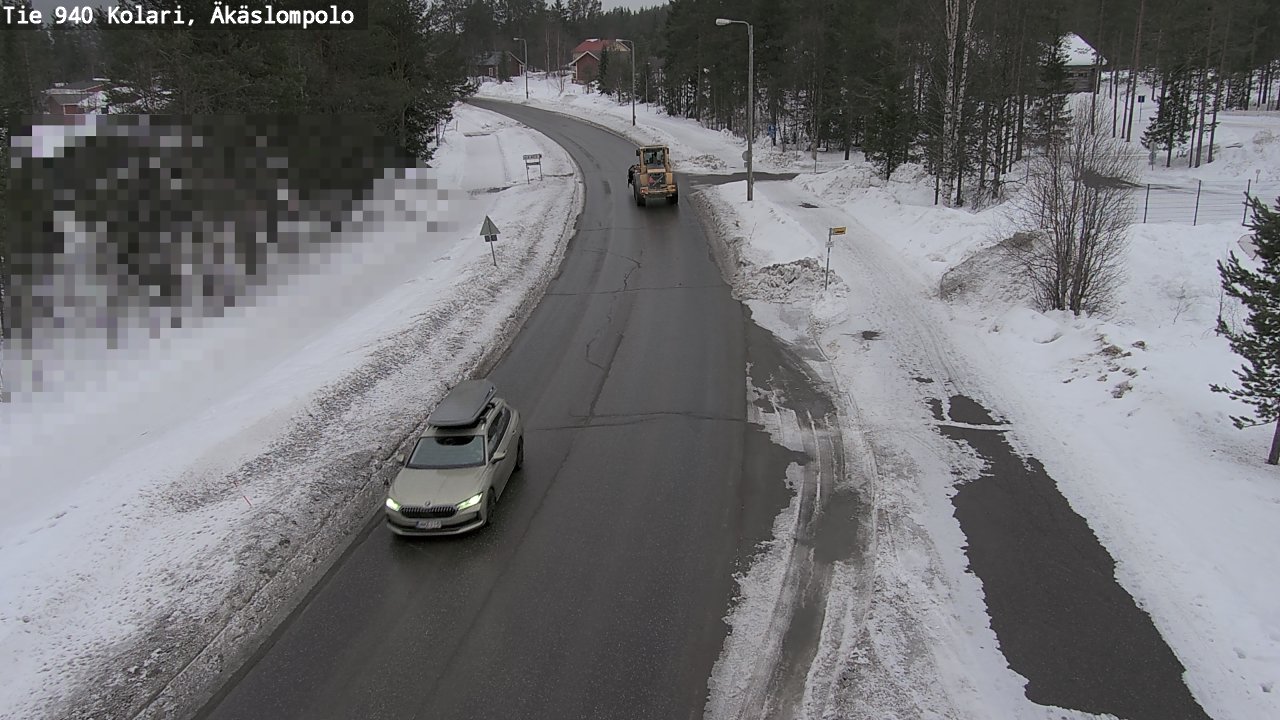 Kelikamerat Kuva Tie 940 Kolari, Äkäslompolo, Kolari, Lappi