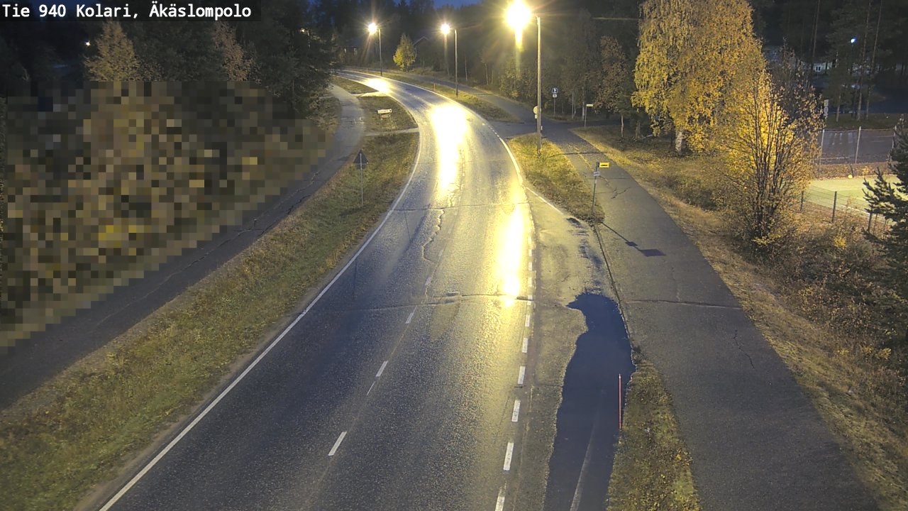 Kelikamerat Kuva Tie 940 Kolari, Äkäslompolo, Kolari, Lappi