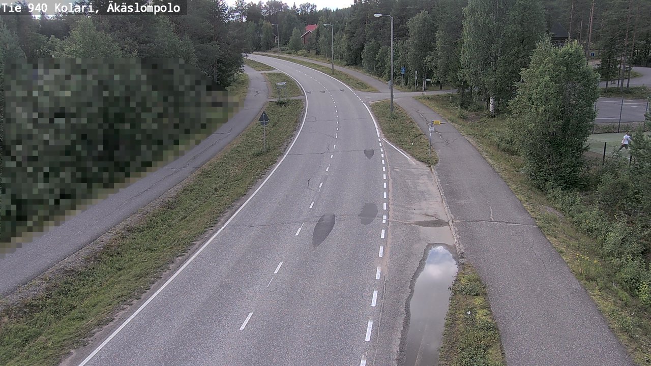 Weather Camera Image Väg 940 Kolari, Äkäslompolo, Kolari, Lappi