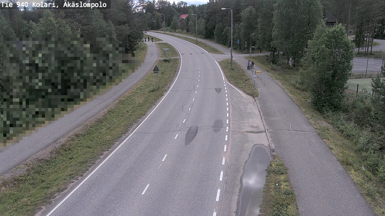 Weather Camera Image Väg 940 Kolari, Äkäslompolo, Kolari, Lappi