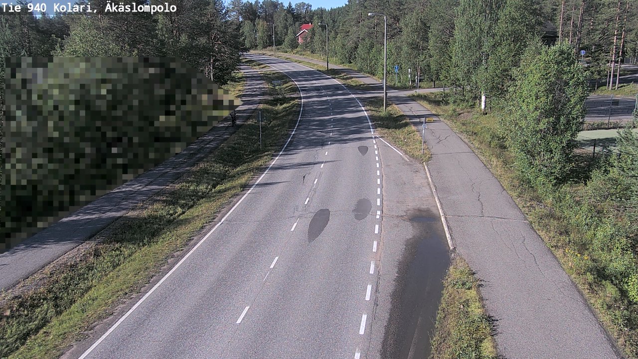 Weather Camera Image Road 940 Kolari, Äkäslompolo, Kolari, Lappi