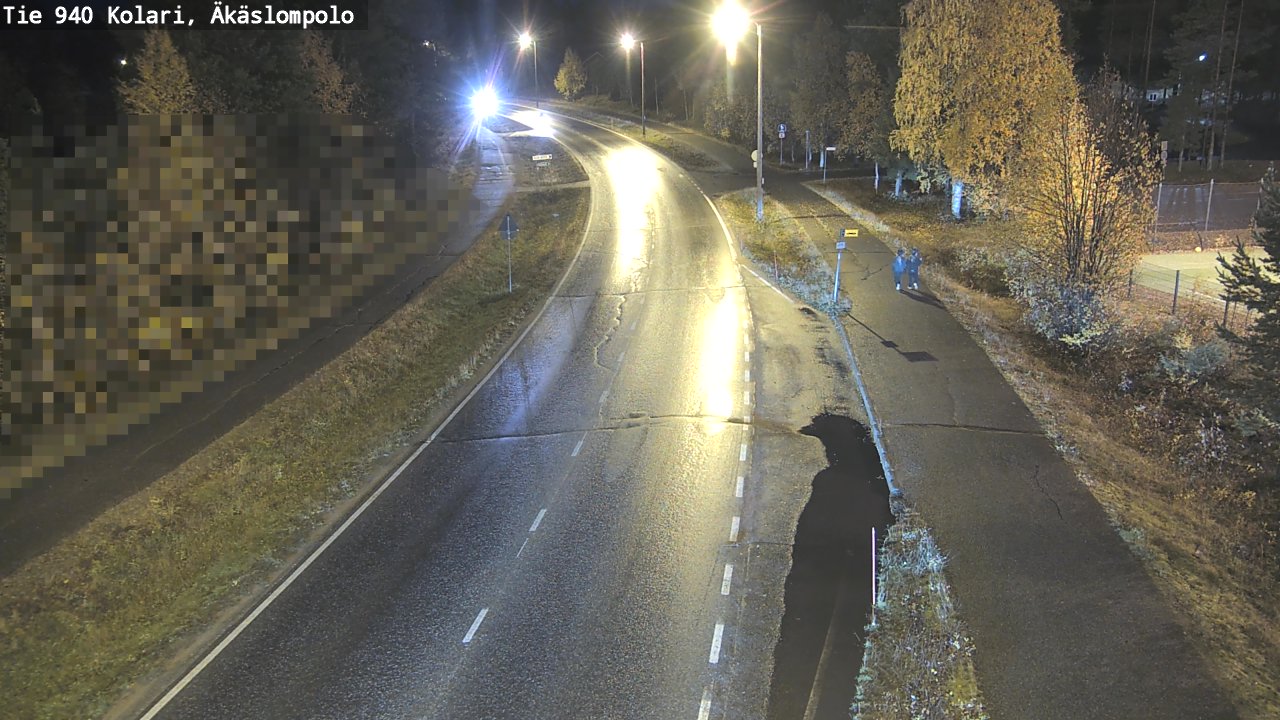 Kelikamerat Kuva Tie 940 Kolari, Äkäslompolo, Kolari, Lappi