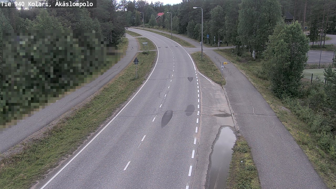 Weather Camera Image Väg 940 Kolari, Äkäslompolo, Kolari, Lappi