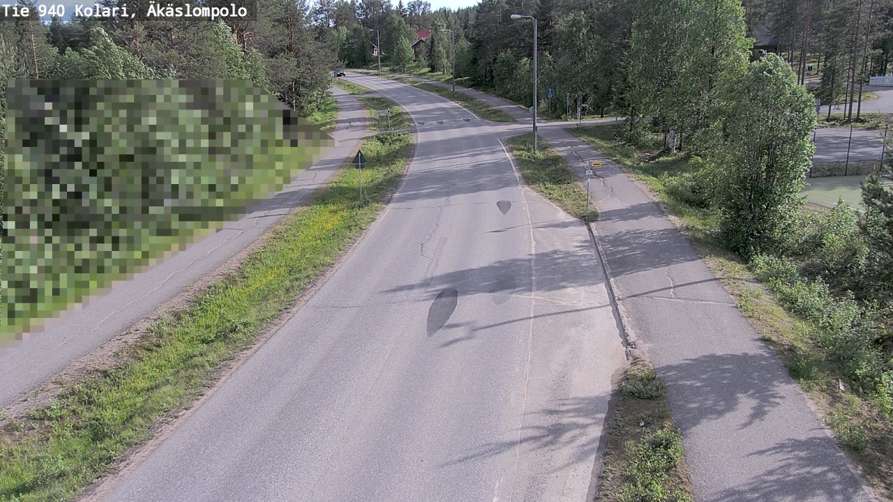 Kelikamerat Kuva Tie 940 Kolari, Äkäslompolo, Kolari, Lappi