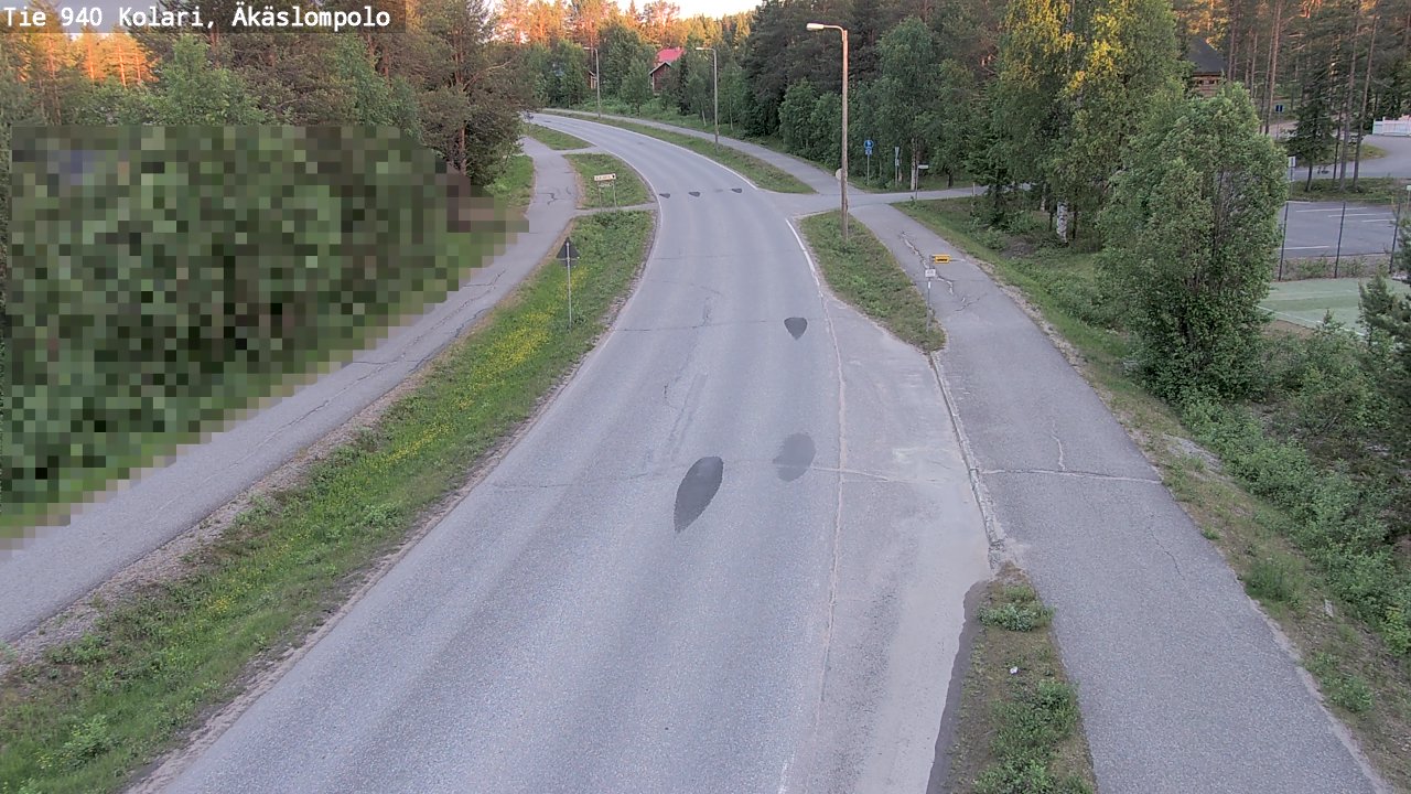 Kelikamerat Kuva Tie 940 Kolari, Äkäslompolo, Kolari, Lappi