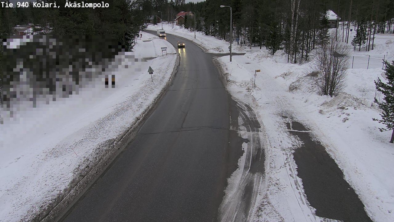 Weather Camera Image Road 940 Kolari, Äkäslompolo, Kolari, Lappi