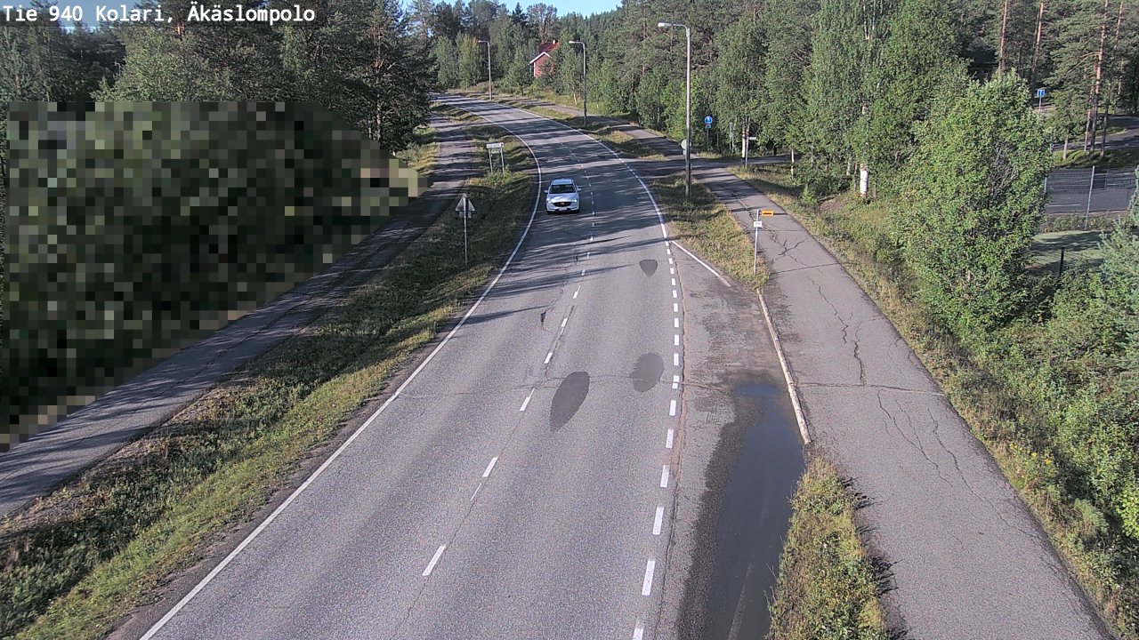 Weather Camera Image Road 940 Kolari, Äkäslompolo, Kolari, Lappi